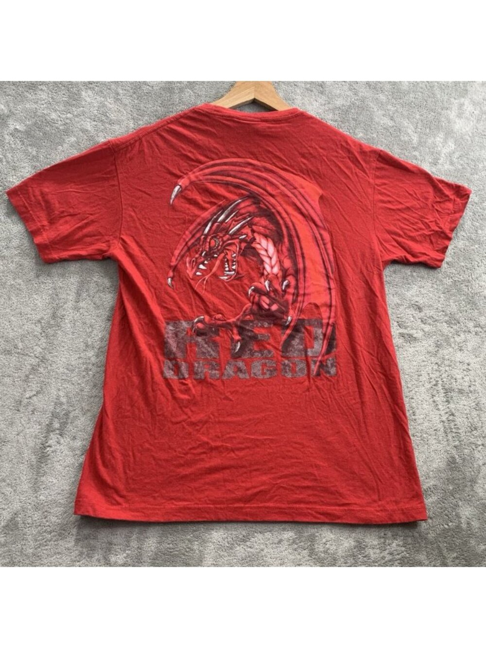 Vintage Red Digital Cinema Shootwear Shirt Mens Medium Camera Promo Tee Red Y2k